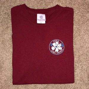 Maroon T-Shirt by “It’s A Girl Thing”